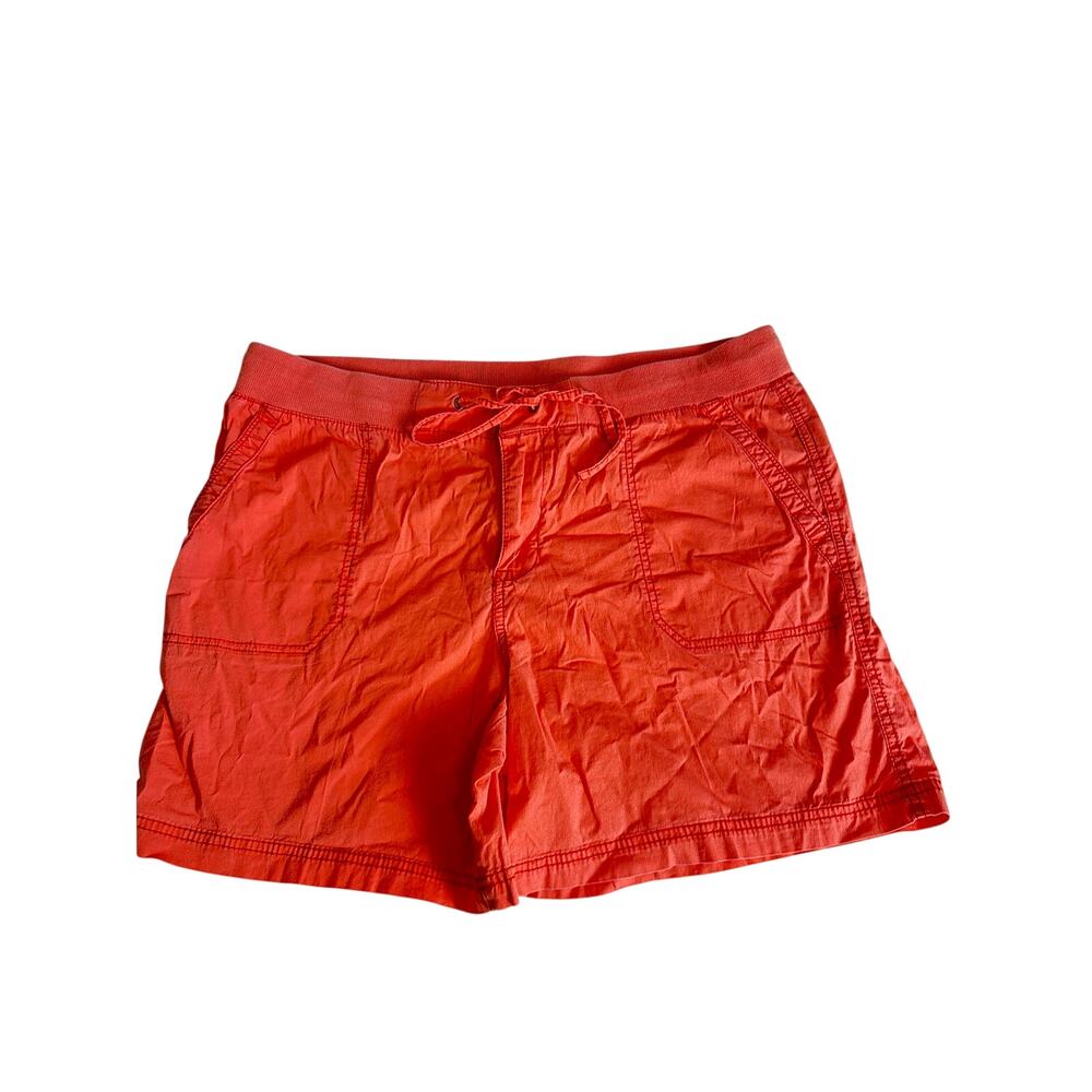 Sparks & Company Coral Pink Chino Shorts Women Size 14 Casual Summer Cotton